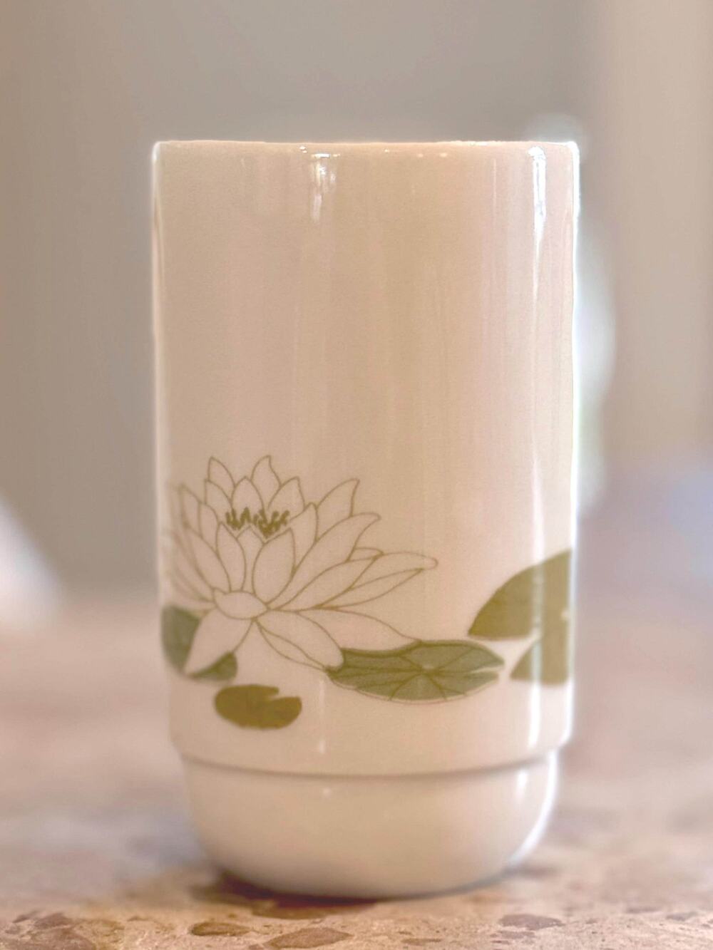 Rosenthal Studio-Linie Water Lily Porcelain Vase, Made in Germany